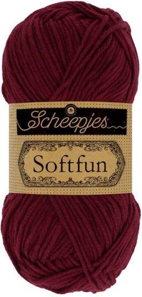 Scheepjes Softfun- 2637 Mahogany 5x50gr