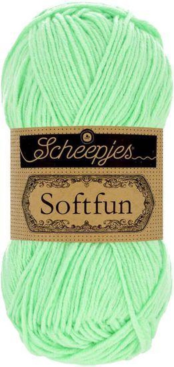 Scheepjes Softfun- 2640 Mint 5x50gr