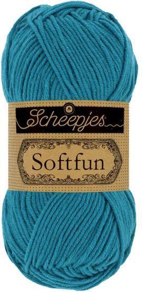 Scheepjes Softfun- 2649 Peacock 5x50gr