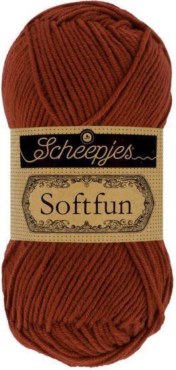 Scheepjes Softfun- 2650 Rust 5x50gr