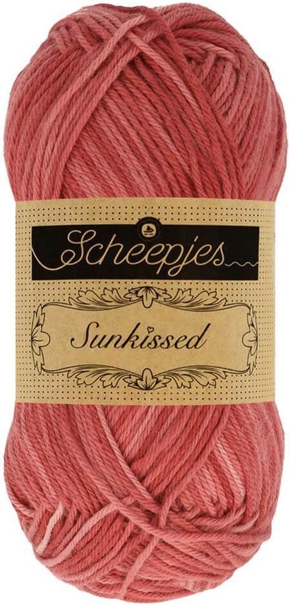 Scheepjes Sunkissed-013 Cherry Ice 5x50gr