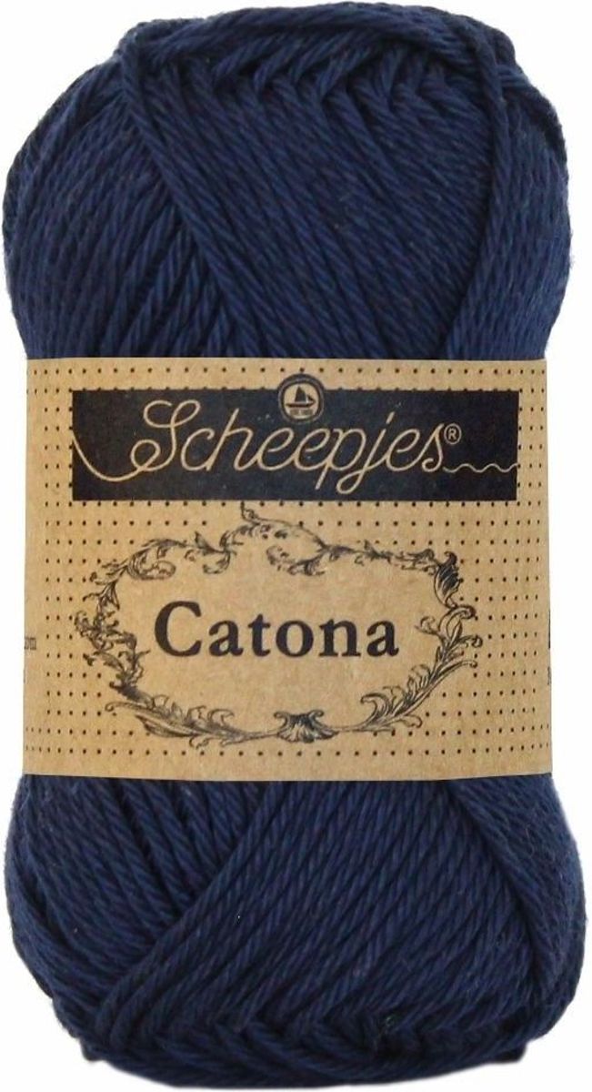 10 x Scheepjes Catona 50 gram - 124 Ultramarine