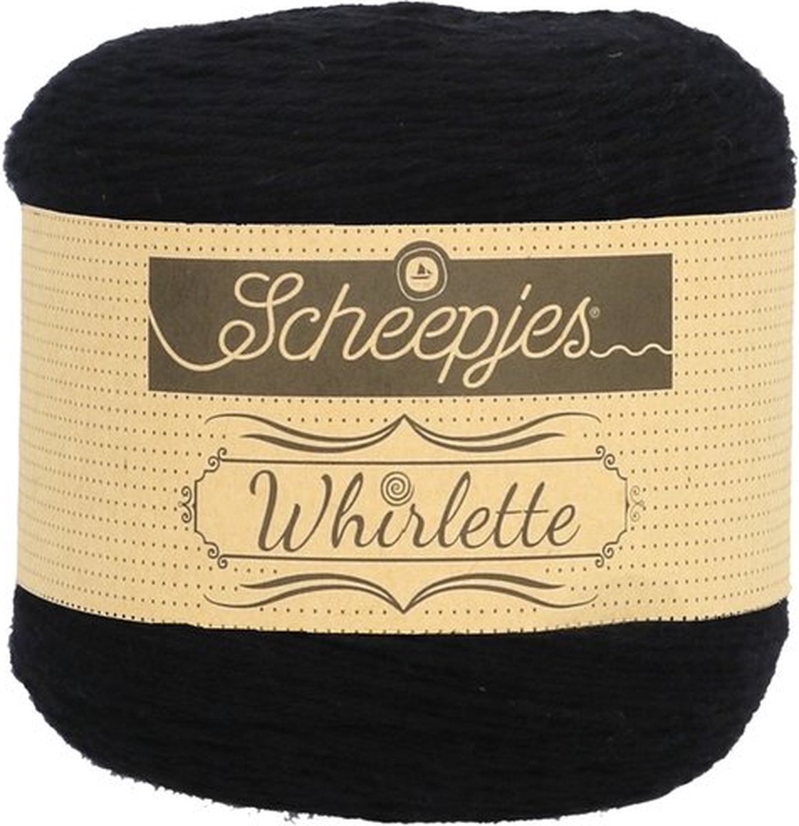 Garen - 60% katoen / 40% acryl - Scheepjes Whirlette - 100 gram - 445 mtr -  851 Liquorice