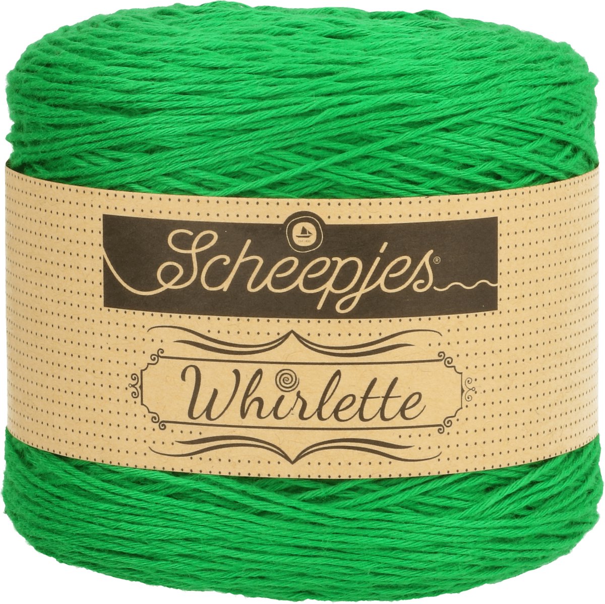 Garen - 60% katoen / 40% acryl - Scheepjes Whirlette - 100 gram - 445 mtr -  857 Kiwi