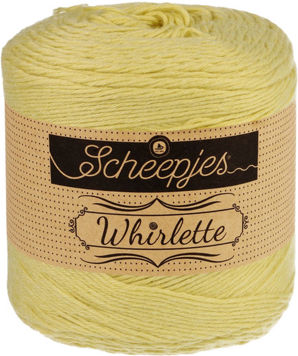 Garen - 60% katoen / 40% acryl - Scheepjes Whirlette - 100 gram - 445 mtr -  870 Star fruit