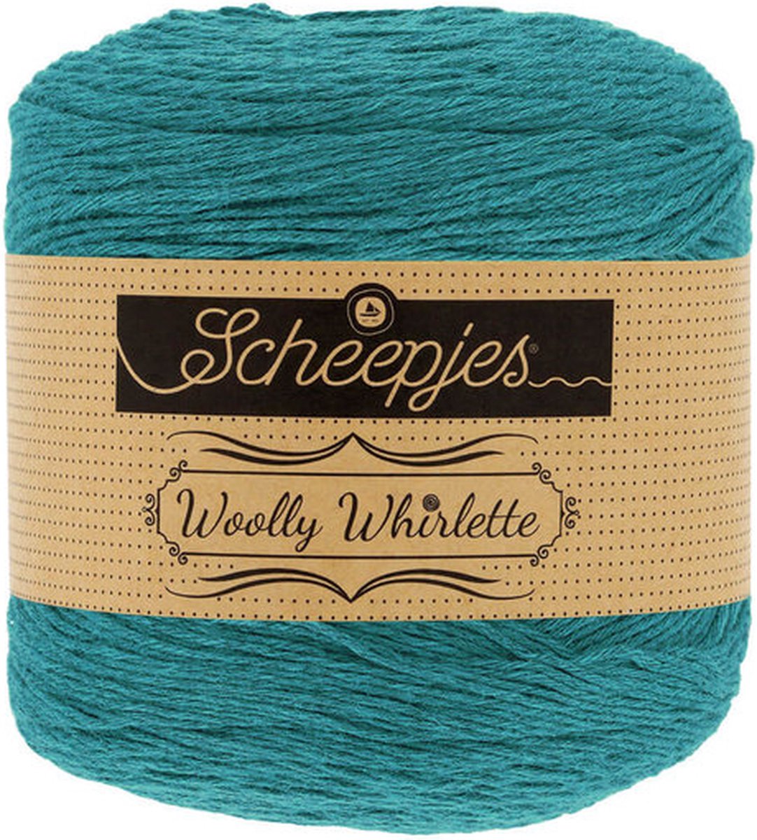 Garen - 70% katoen / 30% wol - Scheepjes Woolly Whirlette - 100 gram - 455 mtr - 570 Green Tea