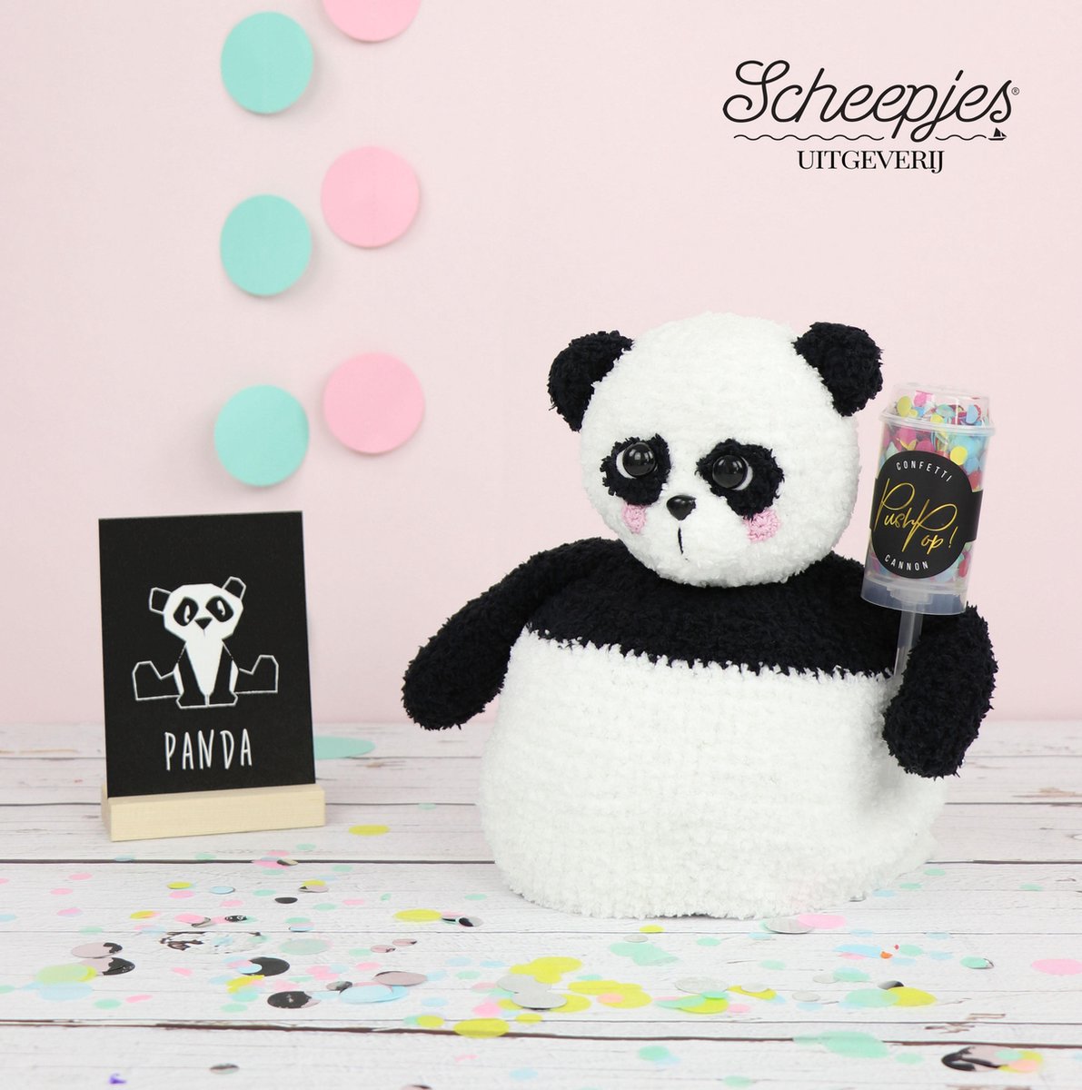 Garenpakket Woolytoons Pop-ups Pim de Panda