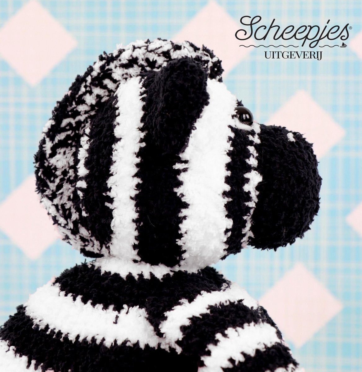 Garenpakket Woolytoons Pop-ups Zack de Zebra