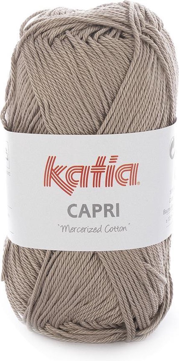 Katia Capri - kleur 126 Kaki - 50 gr. = 125 m. - 100% katoen