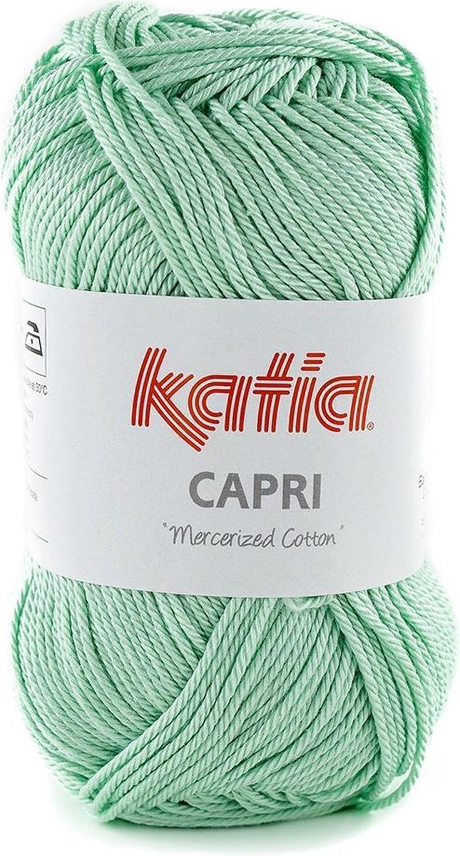 Katia Capri - kleur 174 Witgroen - 50 gr. = 125 m. - 100% katoen