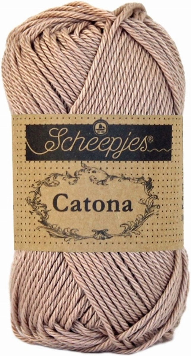 LenianeL Scheepjes Catona 10 bollen haakkatoen 25 gr. Antique Mauve 257