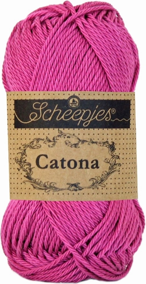 LenianeL Scheepjes Catona 10 bollen haakkatoen 25 gr. Garden Rose 251