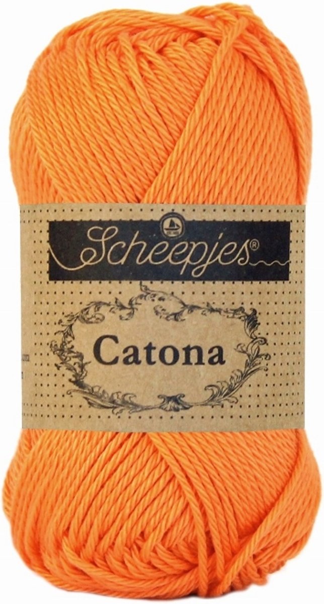 LenianeL Scheepjes Catona 10 bollen haakkatoen 25 gr. Peach 386