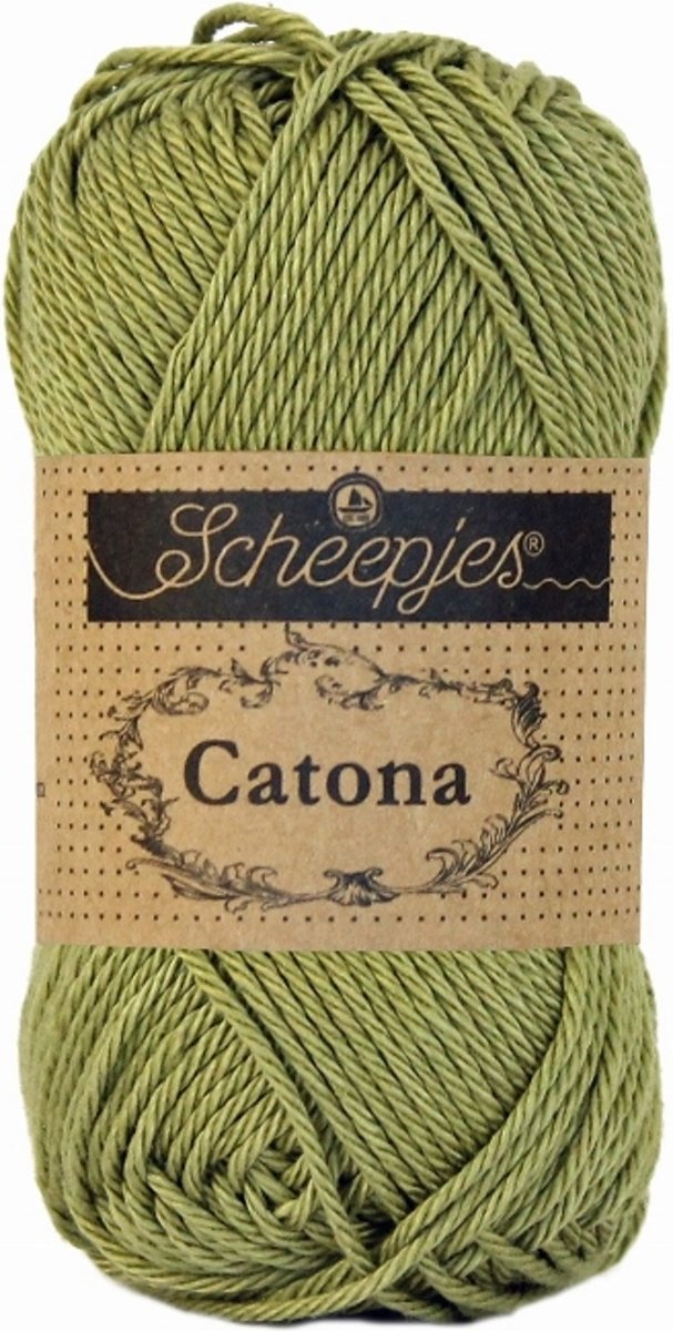 LenianeL Scheepjes Catona 10 bollen haakkatoen 25 gr. Willow 395