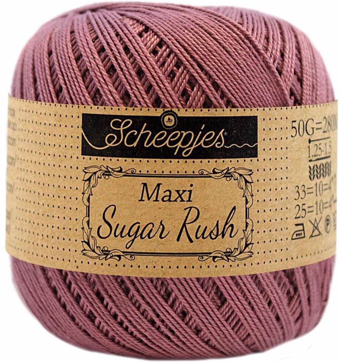 SCHEEPJES MAXI SUGAR RUSH - 240 AMETHYST. PAK MET 5 BOLLEN a 50 GRAM. KL.NUM. 01