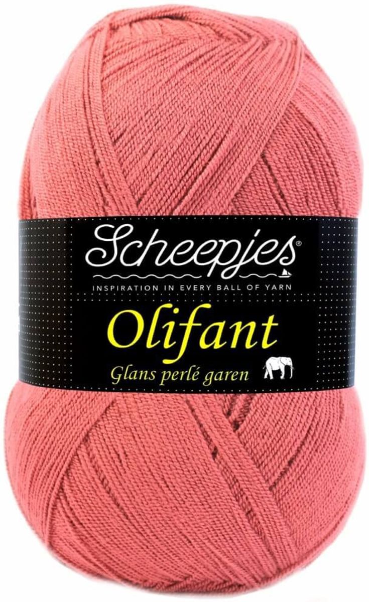 SCHEEPJES OLIFANT - 032 Steenrood 1 BOL a 400 GRAM. KL.NUM. K1109.