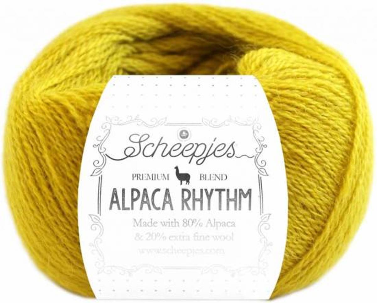 Scheepjes Alpaca Rhythm Disco (668) pak met 7 bollen A 25 gram. kl.num. 5035