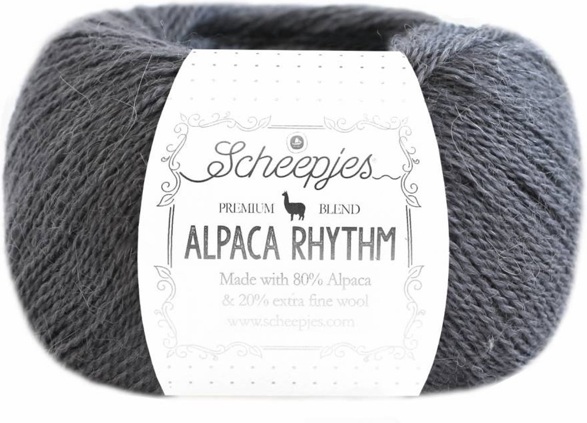 Scheepjes Alpaca Rhythm Hip Hop (665) PAK MET 10 BOLLEN a 25 GRAM.