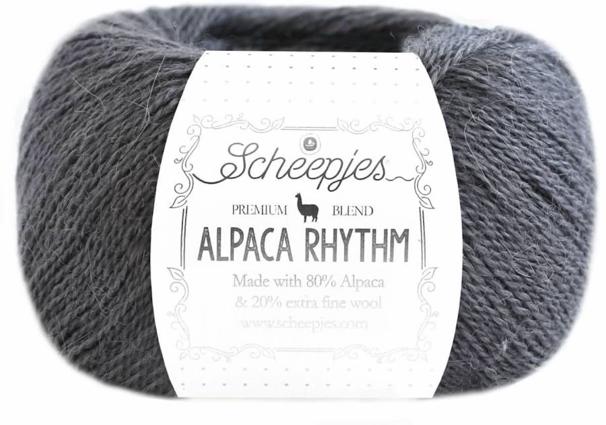 Scheepjes Alpaca Rhythm Hip Hop (665) PAK MET 10 BOLLEN a 25 GRAM.