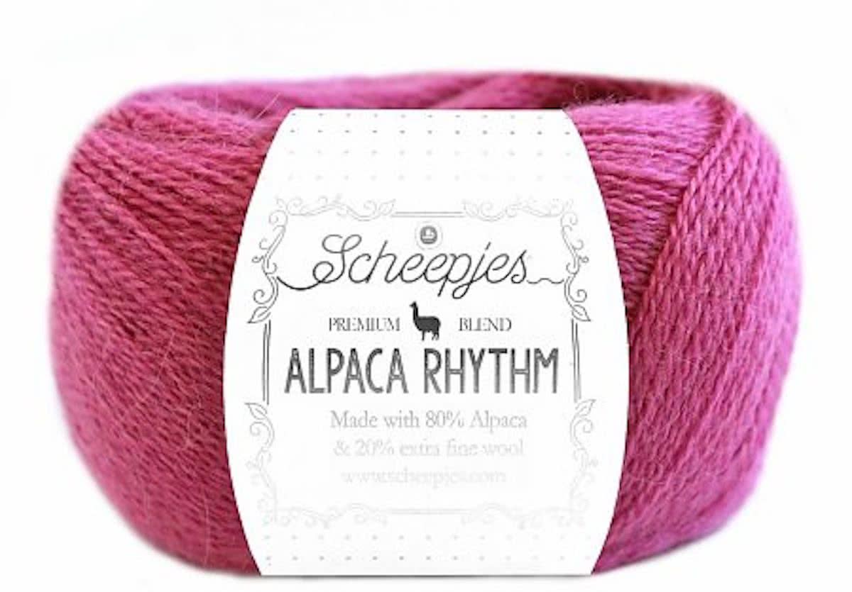 Scheepjes Alpaca Rhythm Merengue (666) PAK MET 10 BOLLEN.