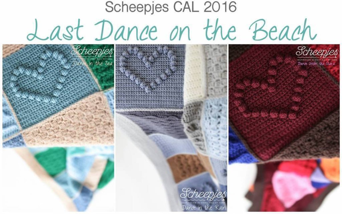 Scheepjes CAL 2016: Last Dance on the Beach - Dance in the Rain