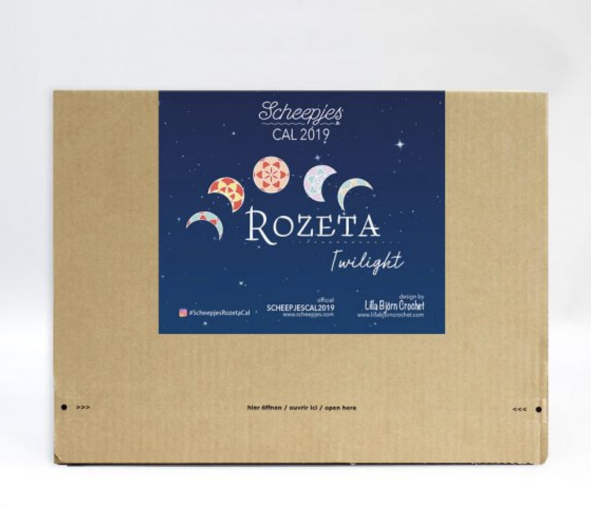 Scheepjes CAL 2019 Rozeta Colour Crafter Twilight, Direct Leverbaar!