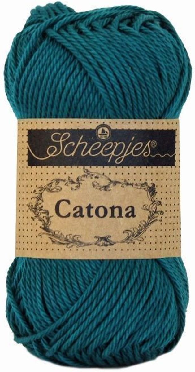 Scheepjes Catona 10 Dark Teal (401)