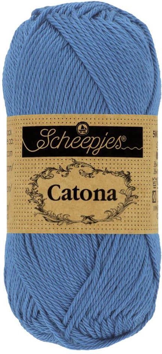 Scheepjes Catona 10 gram  - 261 Capri Blue