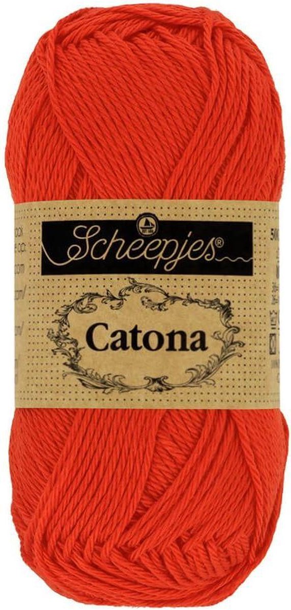 Scheepjes Catona 10 gram  - 390 Poppy Rose