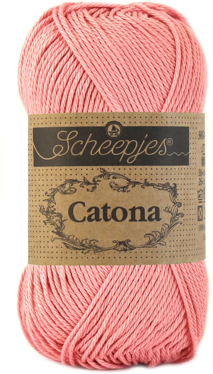 Scheepjes Catona 518 - Marshmallow. PAK MET 10 BOLLEN a 50 GRAM.