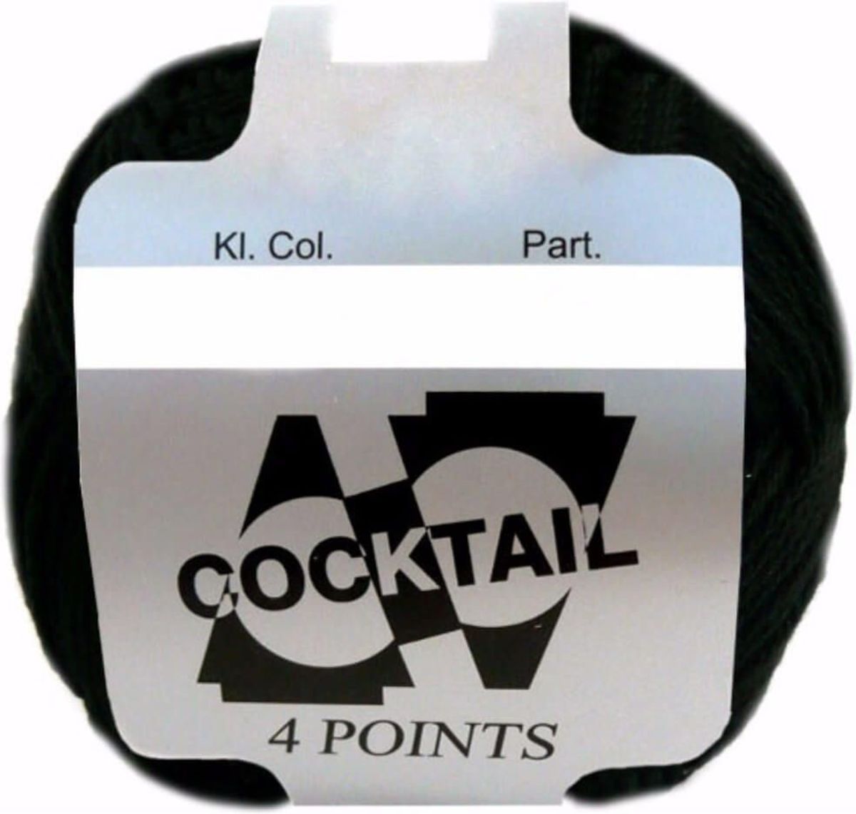 Scheepjes Cocktail 7682 ZWART. PAK MET 10 BOLLEN a 50 GRAM. INCL. Gratis Digitale vinger haak en brei toerenteller