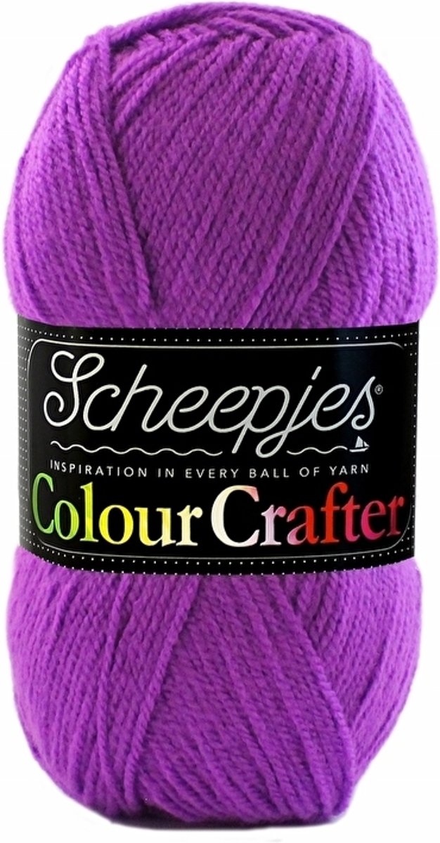 Scheepjes Colour Crafter Brugge 2003. PAK MET 7 BOLLEN a 100 GRAM. KL.NUM. 3596.