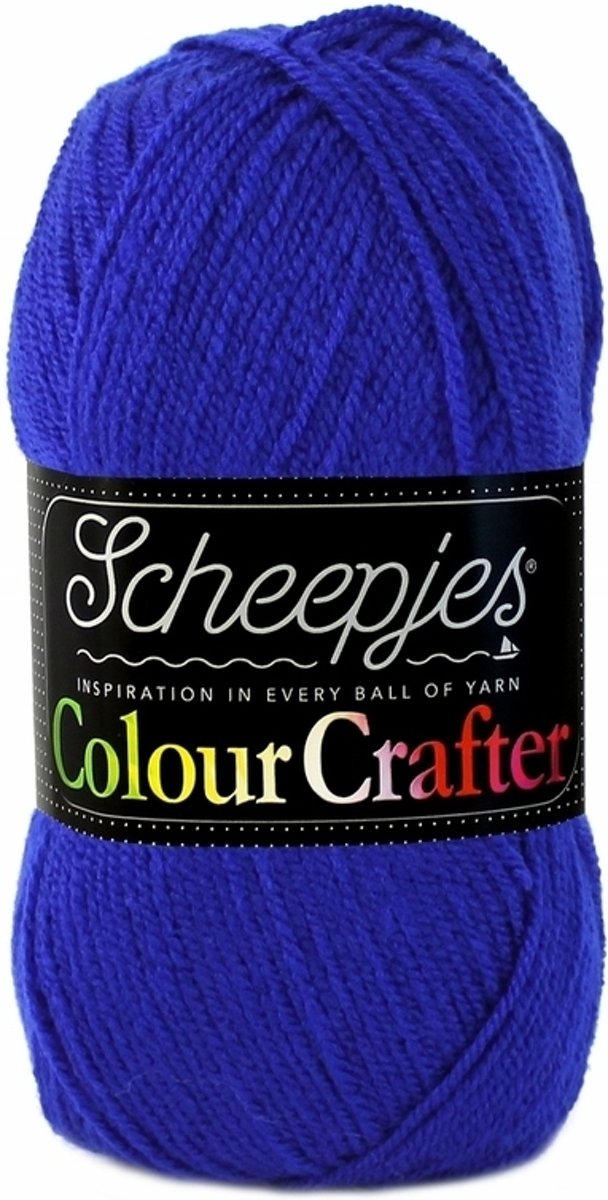 Scheepjes Colour Crafter Delft 1117. PAK MET 8 BOLLEN a 100 GRAM. KL.NUM. 3640.