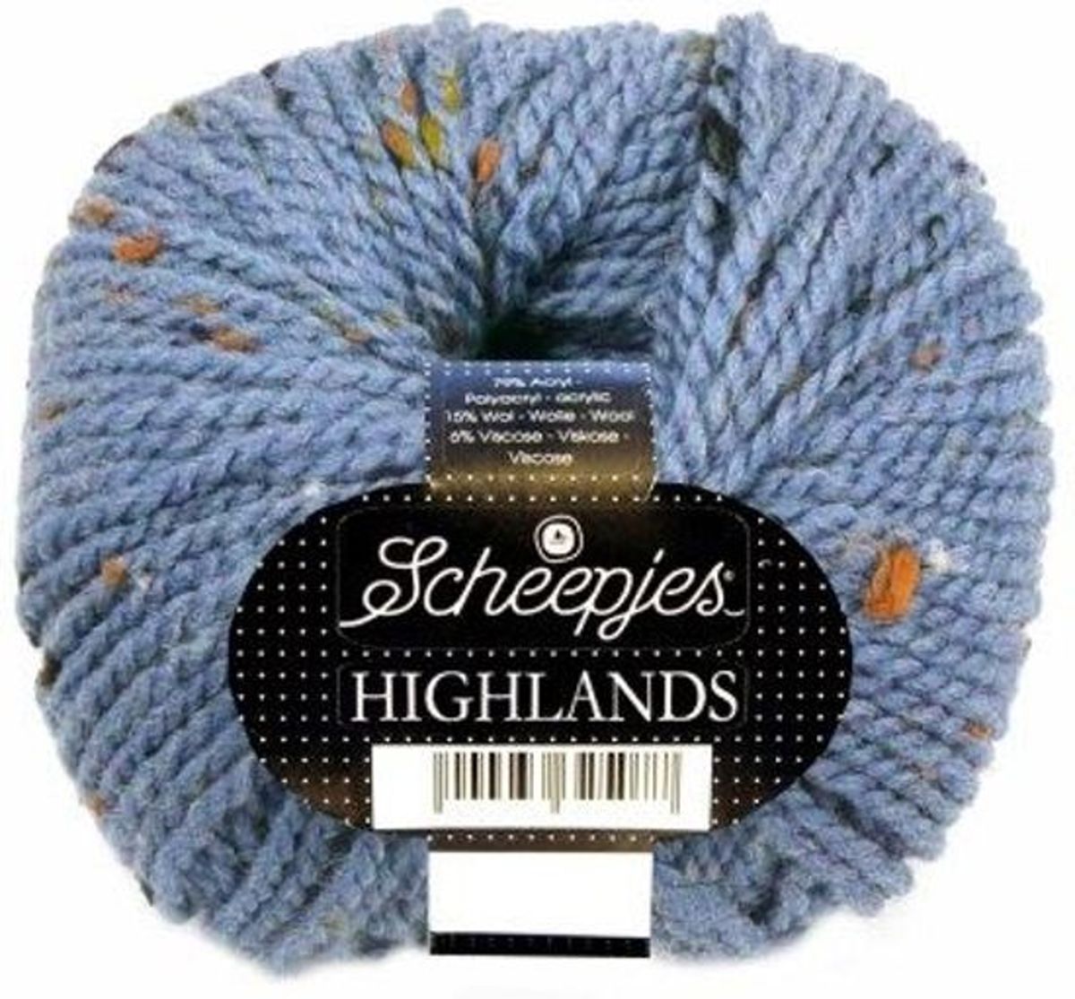 Scheepjes Highlands Jeans (509) PAK MET 10 BOLLEN a 50 GRAM.