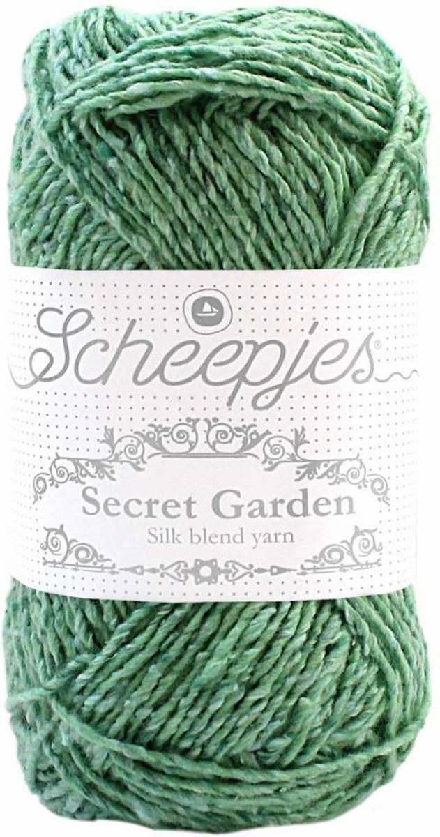 Scheepjes Secret Garden Weeping Willow (732) PAK MET 9 BOLLEN a 50 GRAM. KL.NUM. 6039.