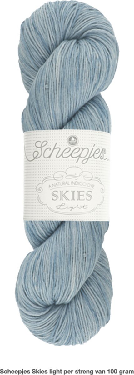 Scheepjes Skies light per streng van 100 gram - Scheepjes Skies Light 100g - 109 Cirrocumulus