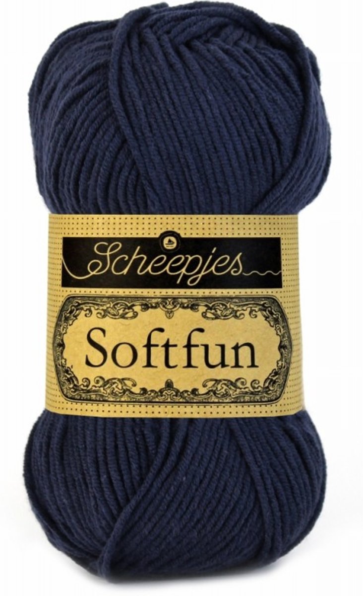 Scheepjes Softfun donkerblauw (2401)