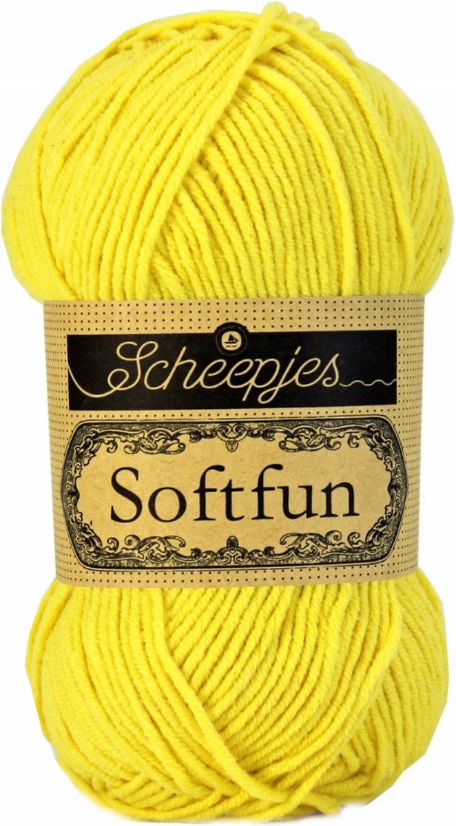 Scheepjes Softfun geel (2518)