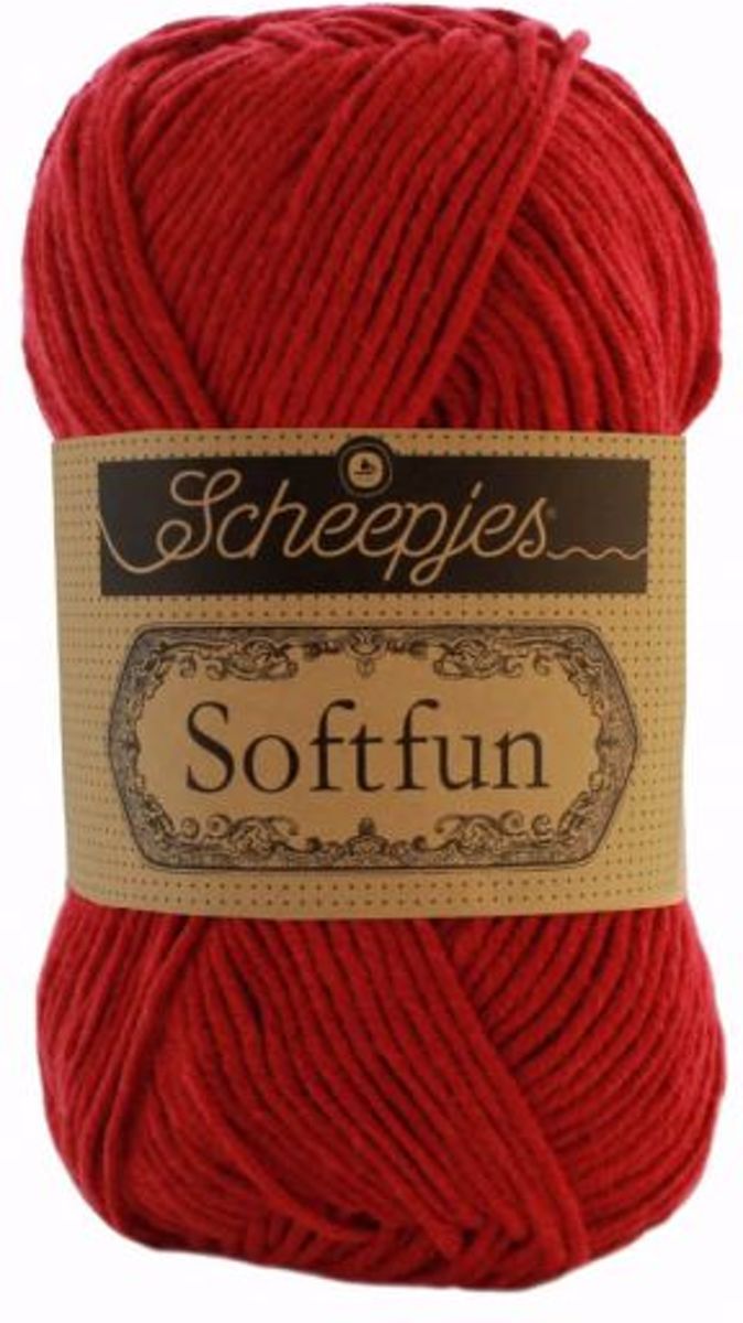 Scheepjes Softfun  rood (2617)