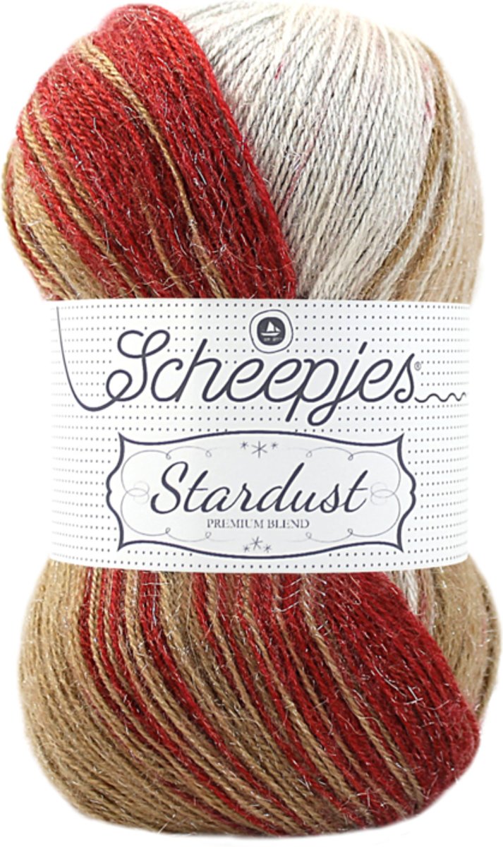 Scheepjes Stardust 661 Hydra. PAK MET 4 BOLLEN a 100 GRAM.