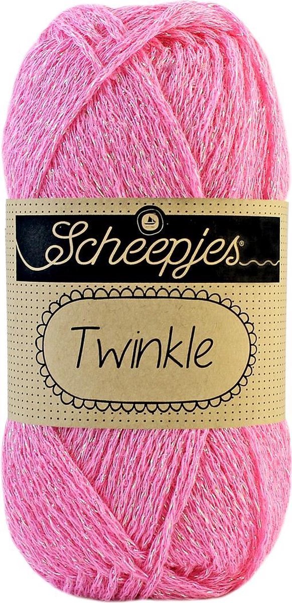 Scheepjes Twinkle set van 5 bollen in de verpakking.