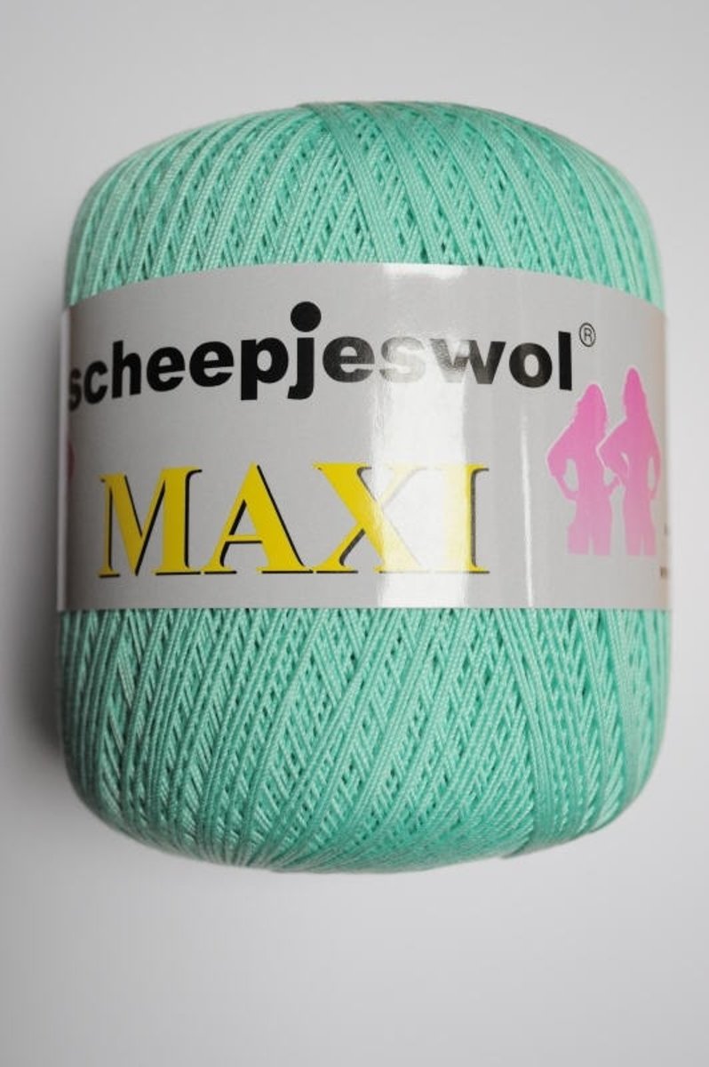 Scheepjes maxi 369 Ice. 5 BOLLEN a 100 GRAM. KL. NUMMER 3.