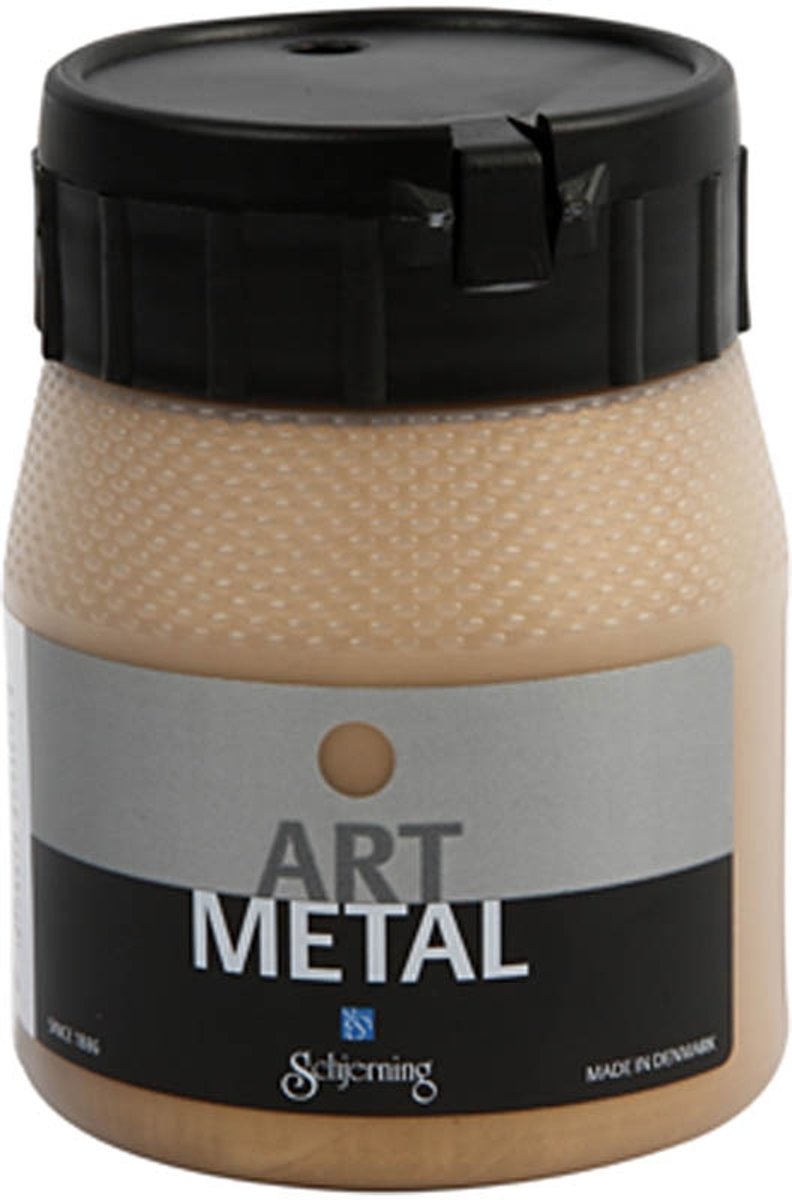 ES Art Metal - Verf - 250 ml - Medium Goud