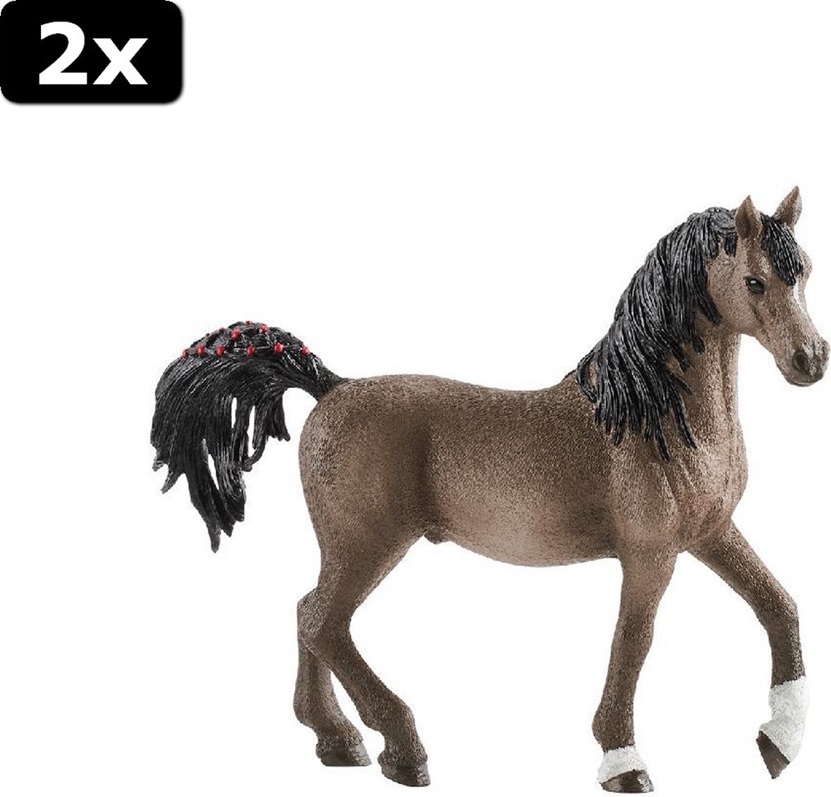 2x Schleich Arabische Hengst