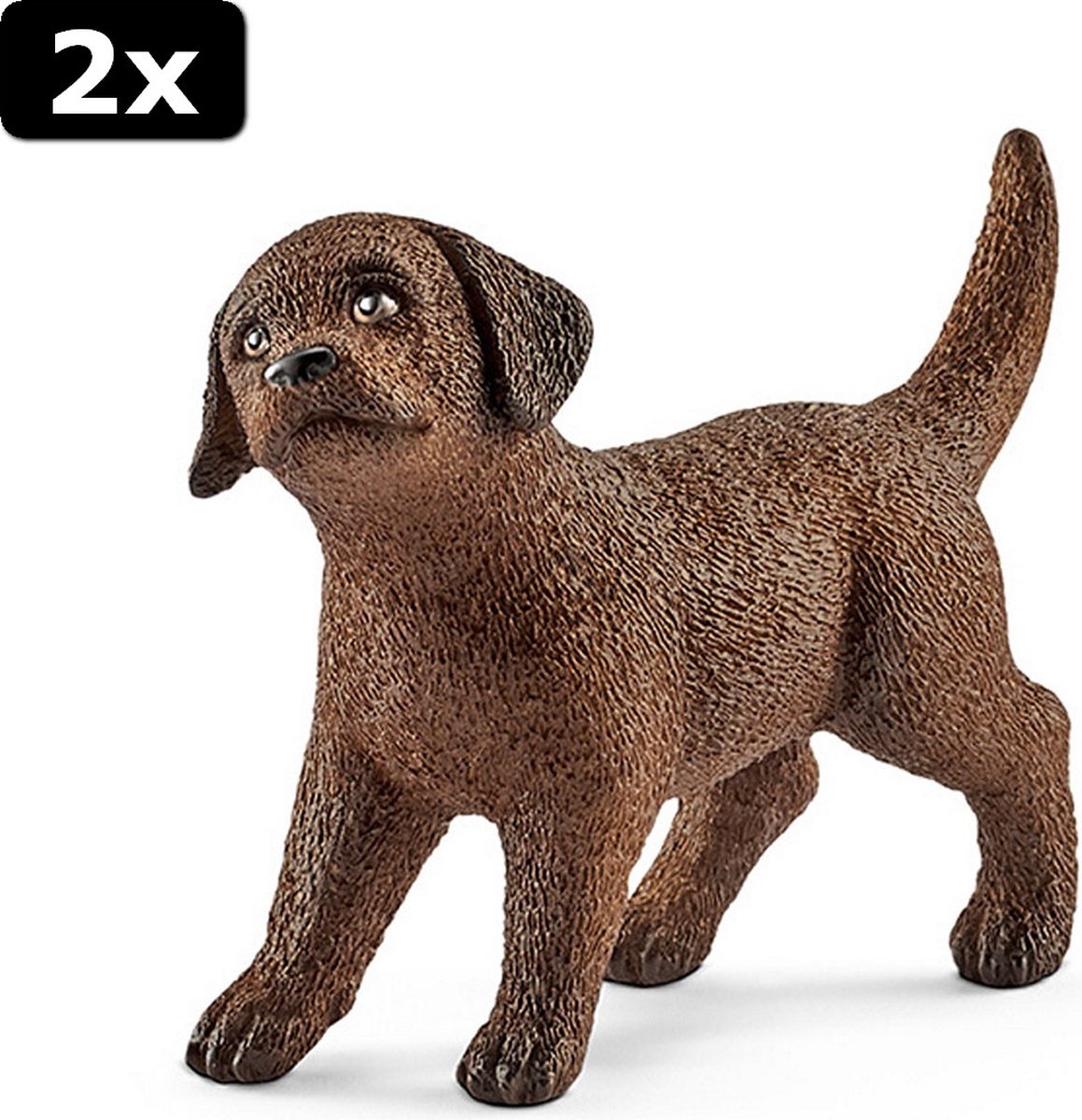 2x Schleich Labrador Retreiver Pup