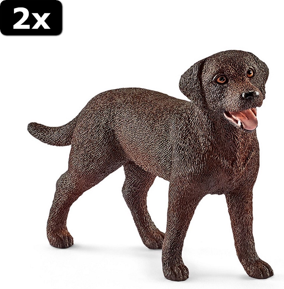 2x Schleich Labrador Retreiver Teefje