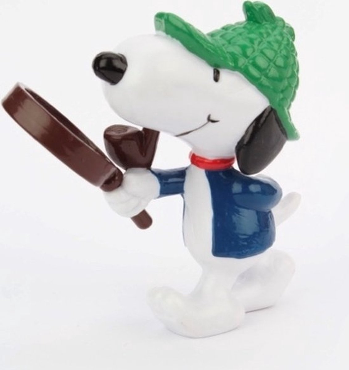 Peanuts - snoopy de detective - speelfiguur - 6 cm - schleich.