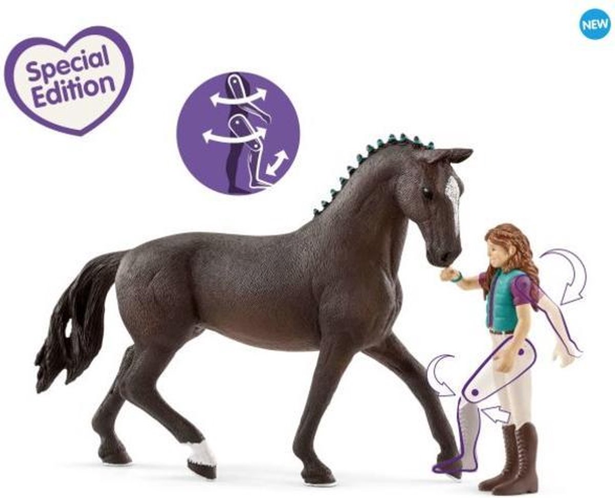 Schleich 42413 Horse Club Lisa & Storm (Beweegbare benen)