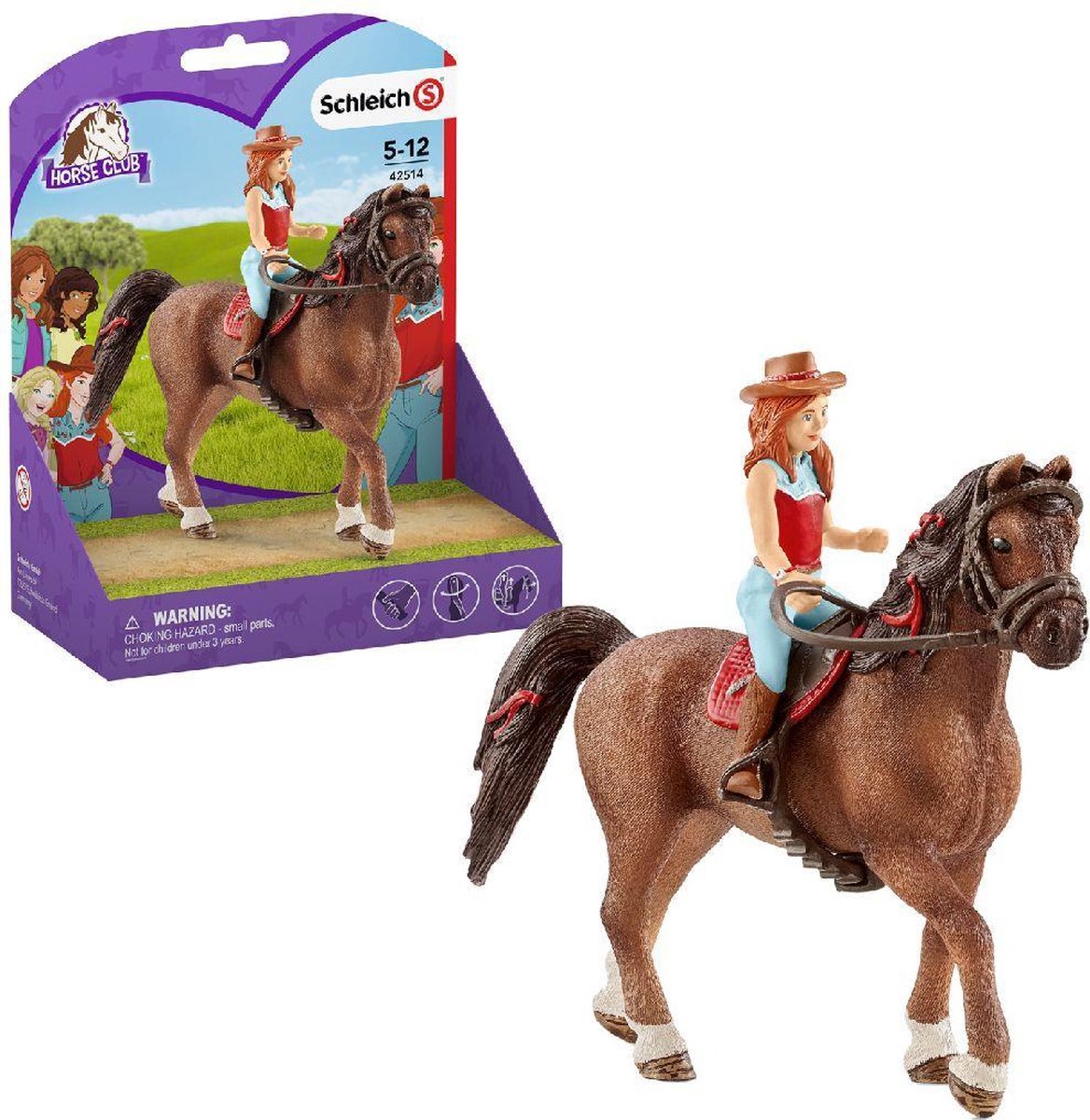 Schleich 42514 Horse Club Hannah en Cayenne