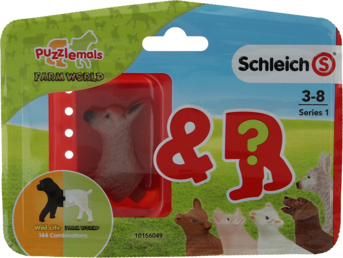 Schleich 81042 Farm World Puzzlemals Ezel